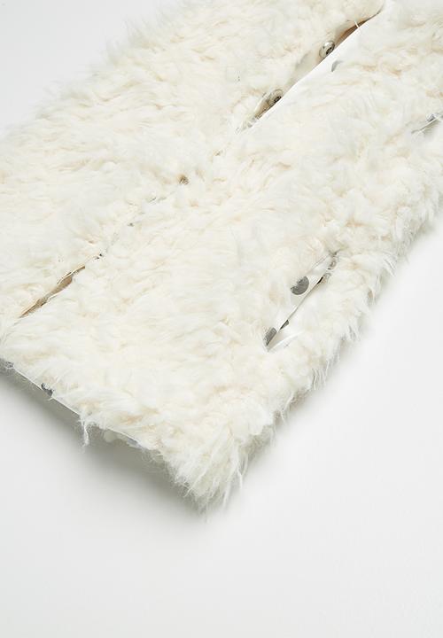 MINOTI - Faux fur gilet