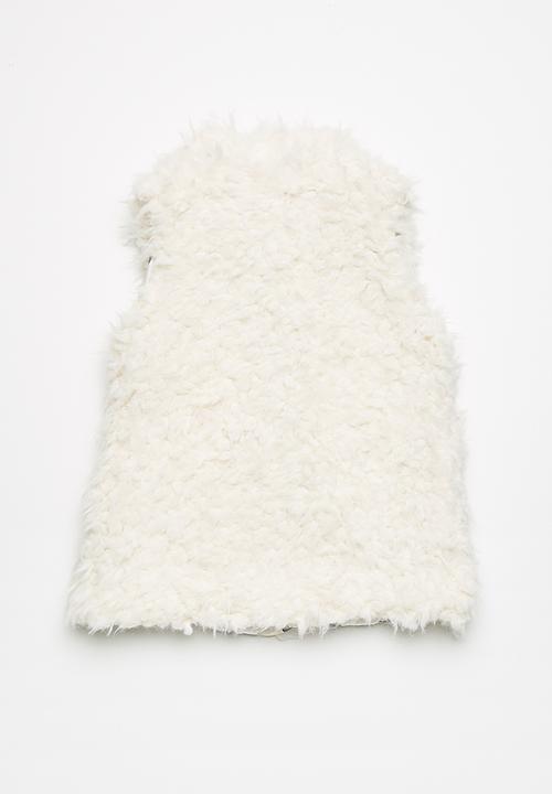 MINOTI - Faux fur gilet