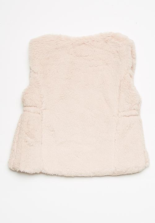 MINOTI - Faux fur gilet