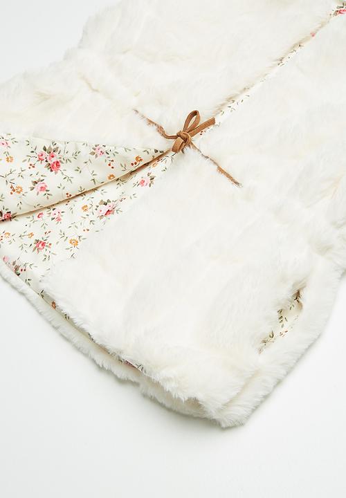 MINOTI - Faux fur gilet