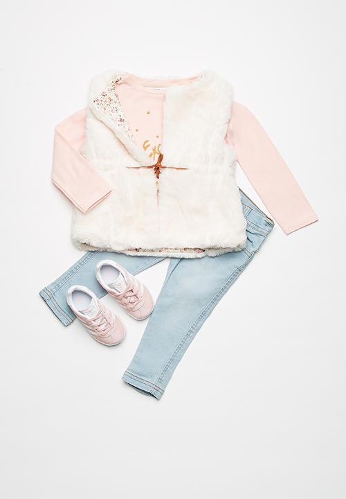 MINOTI - Faux fur gilet