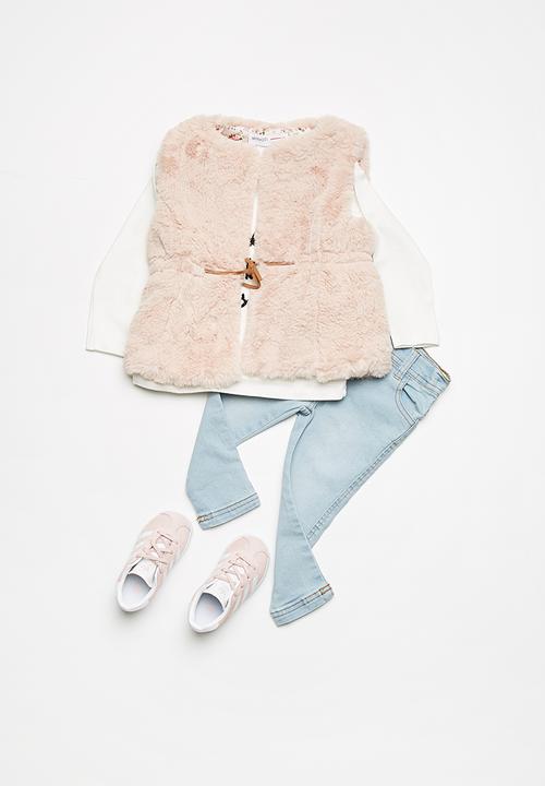 MINOTI - Faux fur gilet