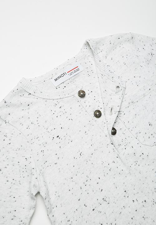 MINOTI - Marl long sleeve top