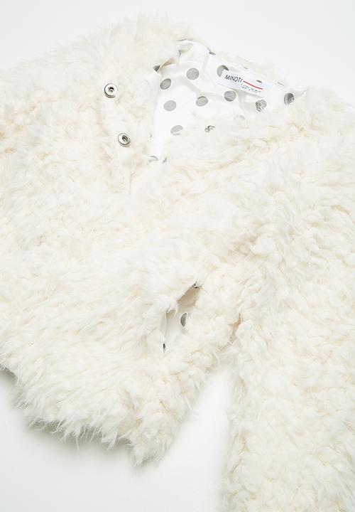 MINOTI - Faux fur jacket