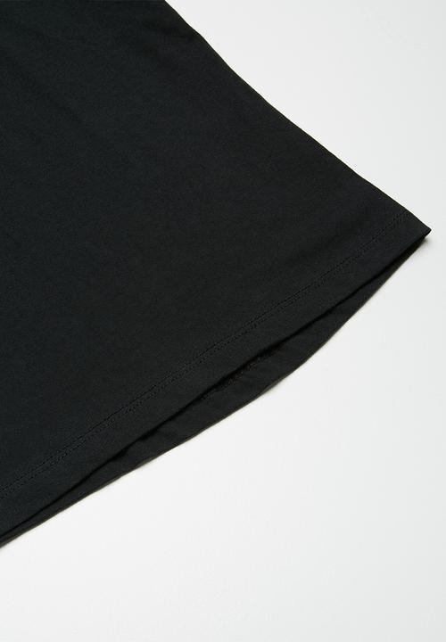 basicthread - 2-Pack longline curved hem tee