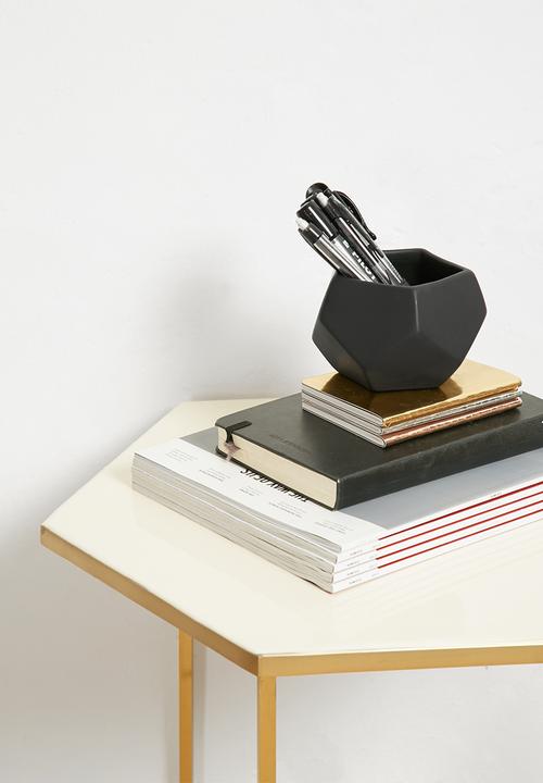 Grey Gardens - Hex mini vase