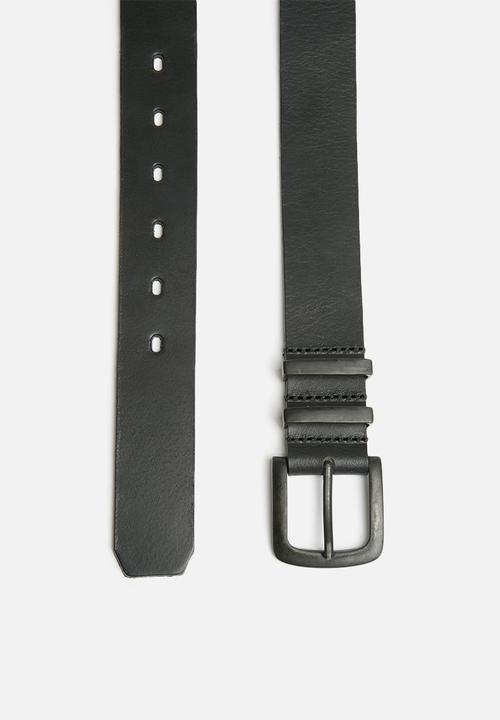 basicthread - Leather formal belt
