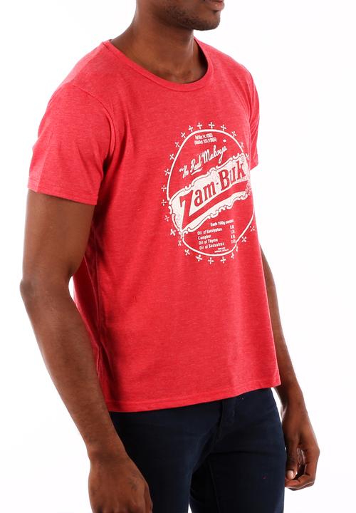 Top 100 Mandrobe Tees - Zam- Buc T-Shirt – Red