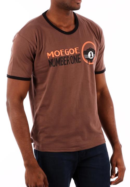 Top 100 Mandrobe Tees - Moegoe Number One T-Shirt – Brown