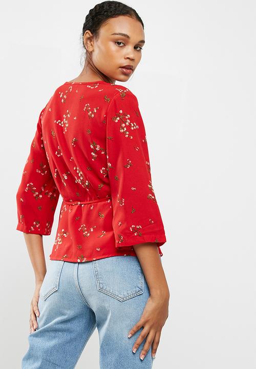 Vero Moda - Parisian 3/4 wrap top