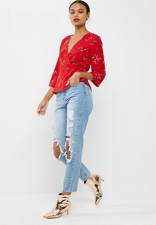 Vero Moda - Parisian 3/4 wrap top