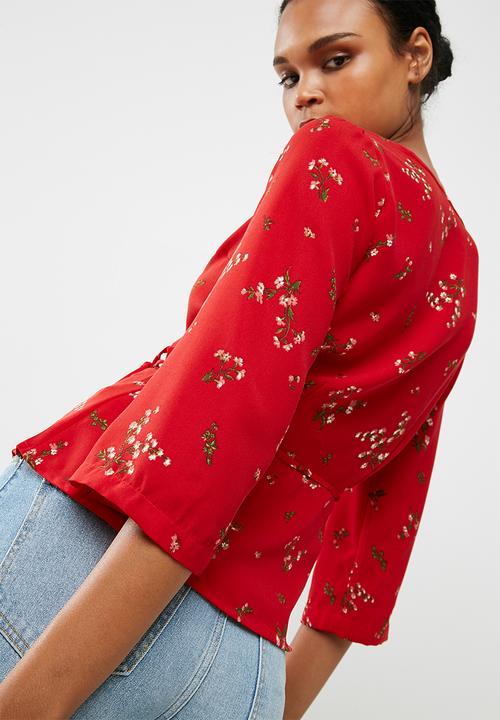 Vero Moda - Parisian 3/4 wrap top
