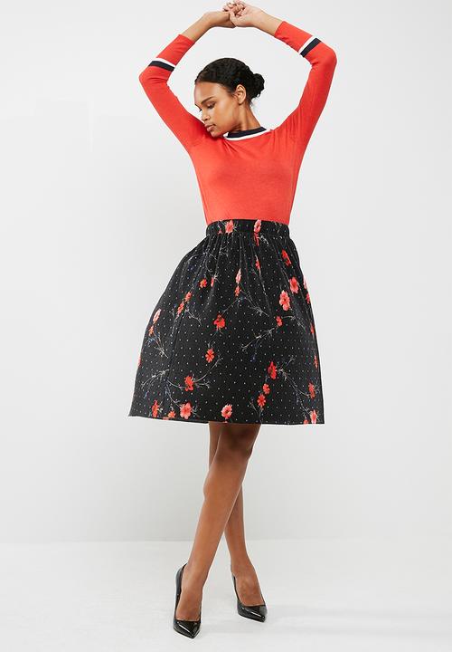 Vero Moda - Fleur pleated skirt