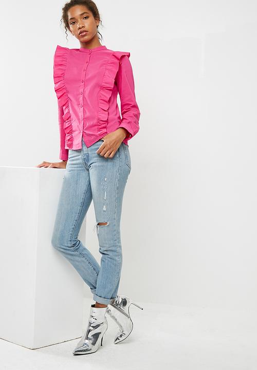 ONLY - Vida frill shirt