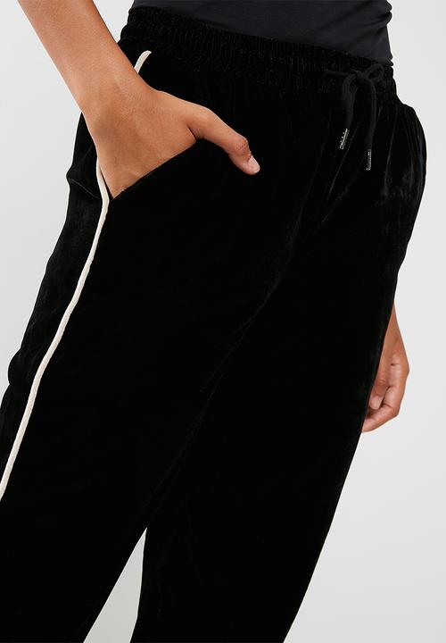 ONLY - Veronica velvet trackpants
