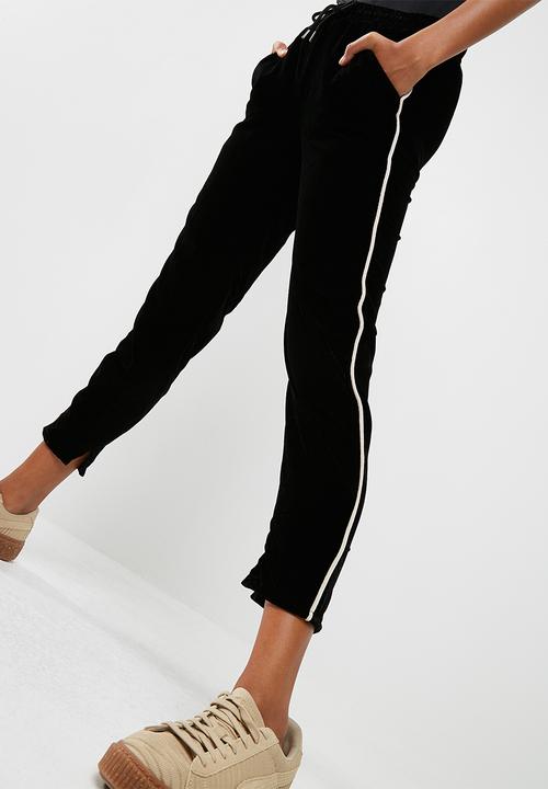 ONLY - Veronica velvet trackpants