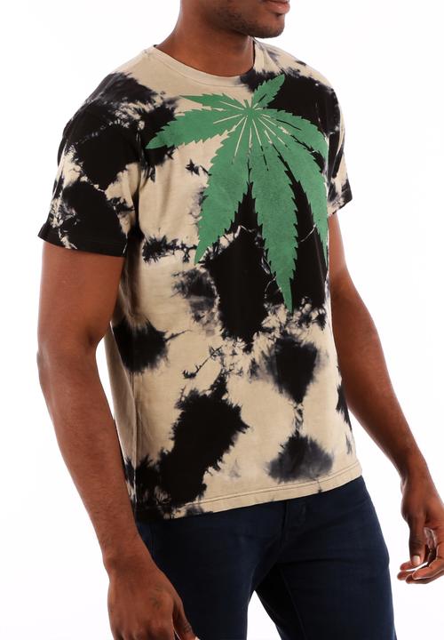 Top 100 Mandrobe Tees - The Dye Dope Leaf – Navy Tie Dye