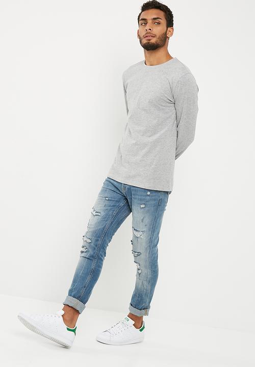 basicthread - Plain crew neck tee