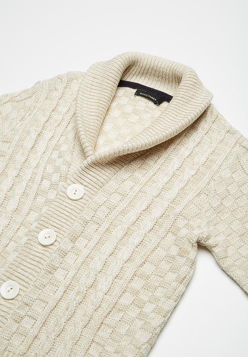 basicthread - Classic cable cardigan