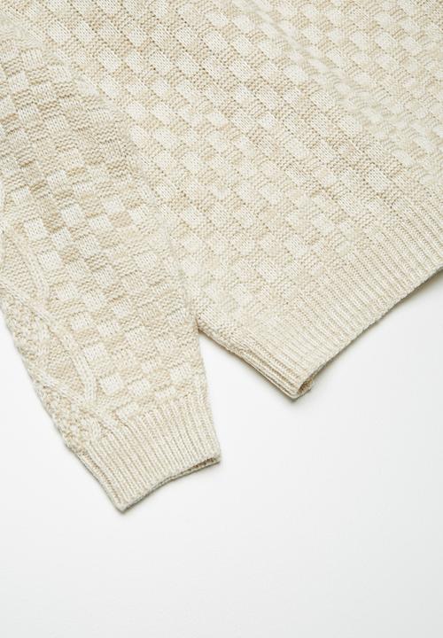 basicthread - Classic cable cardigan
