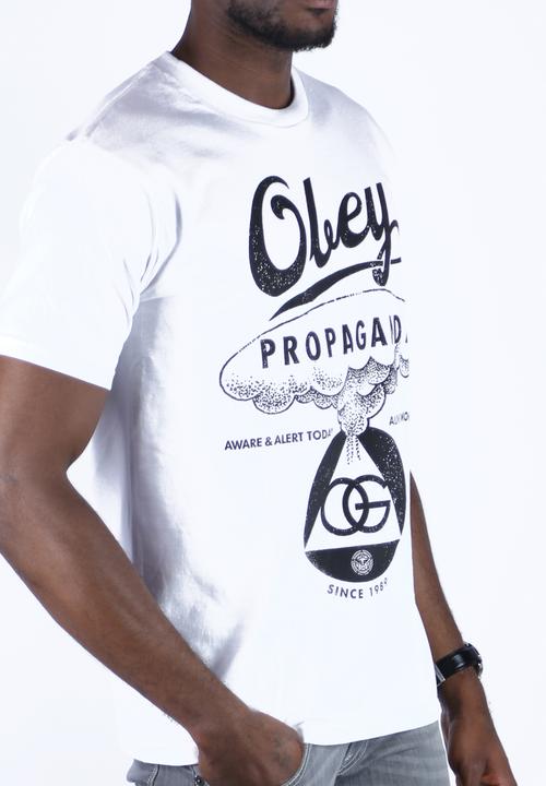 Top 100 Mandrobe Tees - Nuclear Attack Tee – White