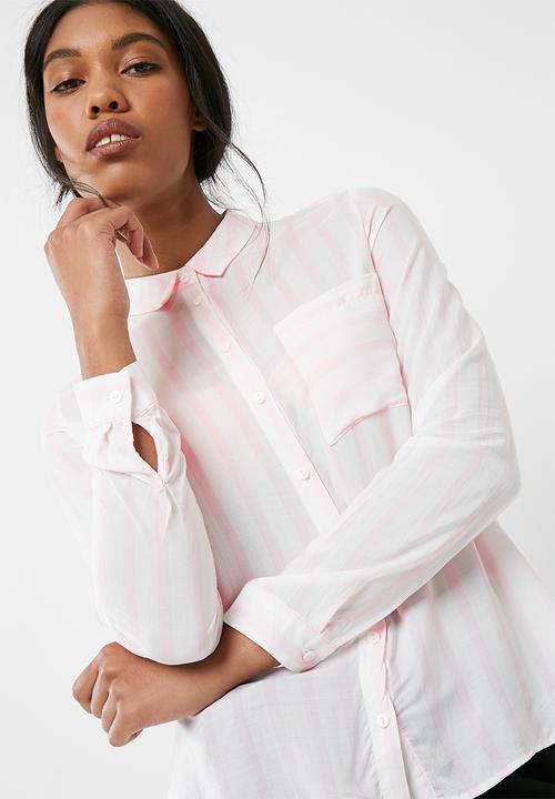 ONLY - Candy stripe shirt
