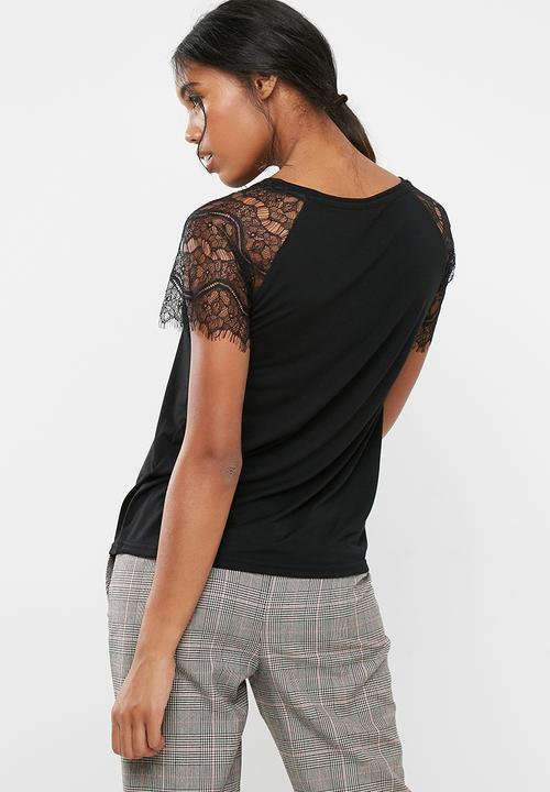 Jacqueline de Yong - Minni lace tee