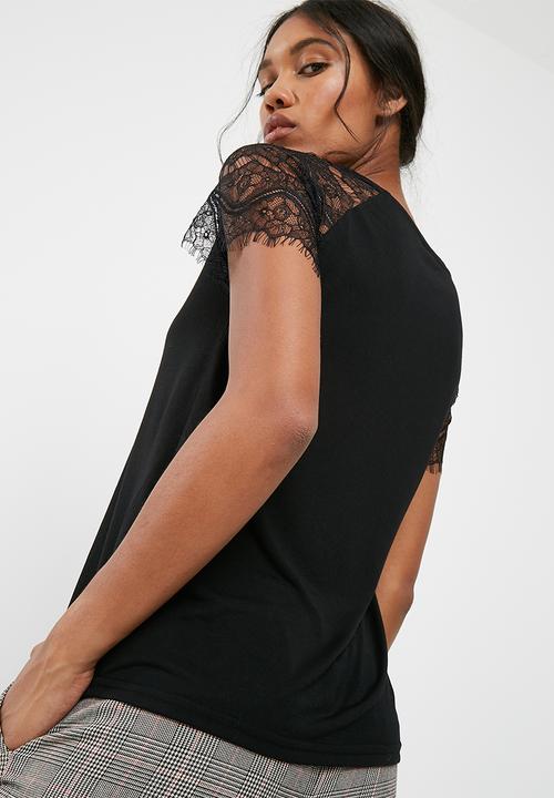 Jacqueline de Yong - Minni lace tee