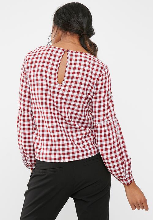 ONLY - Gingham top