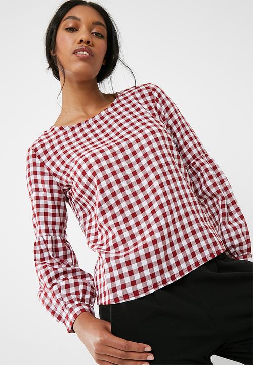 ONLY - Gingham top