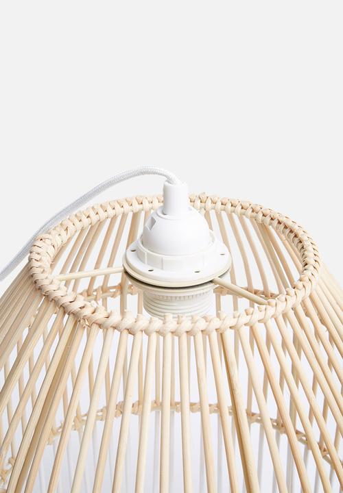 Sixth Floor - Natural woven pendant