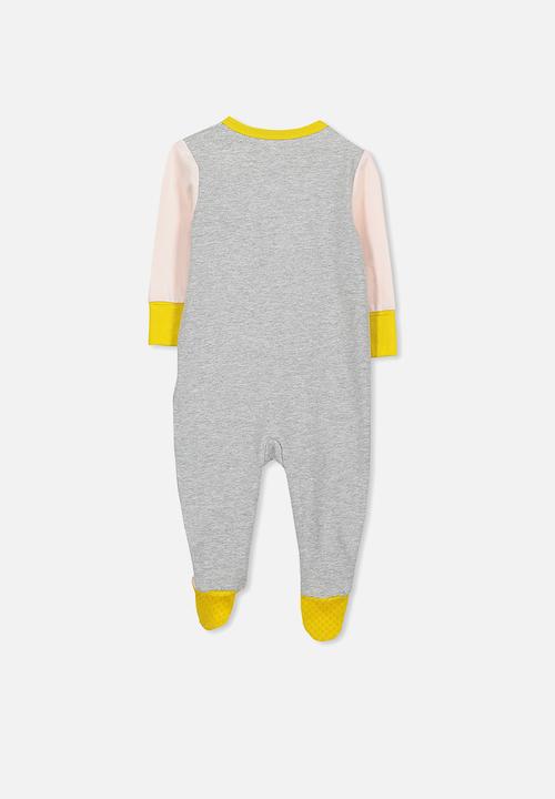 Cotton On - Baby mini zip through romper