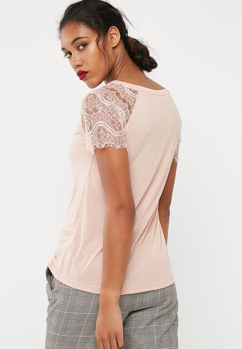 Jacqueline de Yong - Minni lace tee