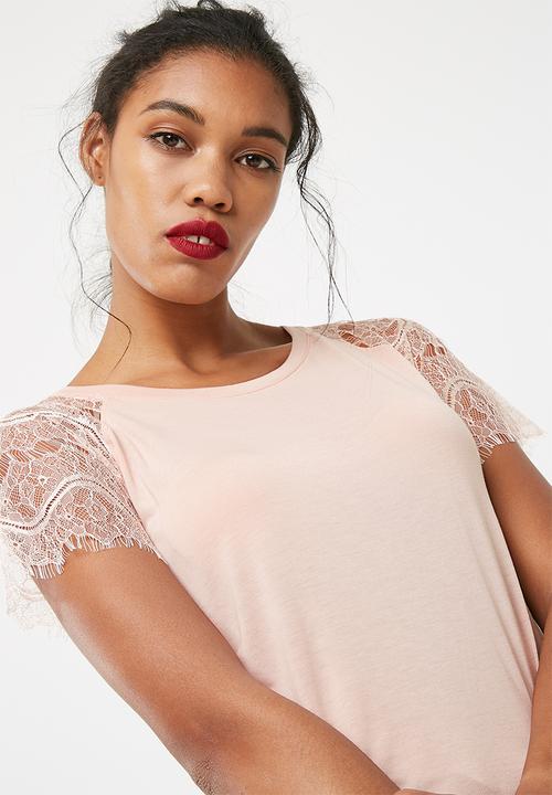 Jacqueline de Yong - Minni lace tee