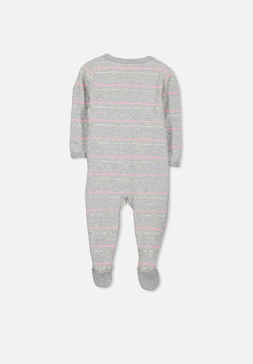 Cotton On - Baby mini zip through romper