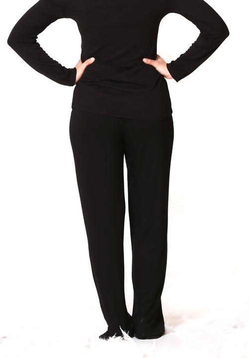 Anna-Louise Sleepwear - Slouch Pants – Black