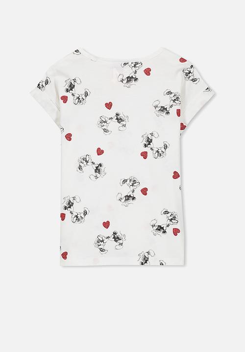 Cotton On - Kids lux short sleeve retro tee