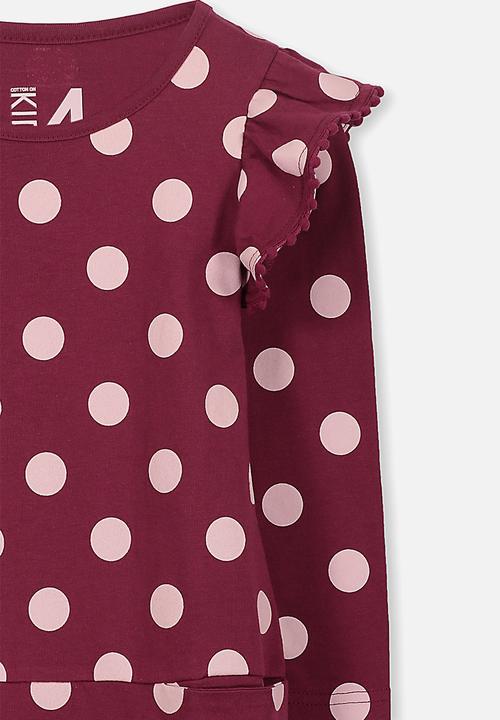 Cotton On - Kids Ashlee long sleeve dress