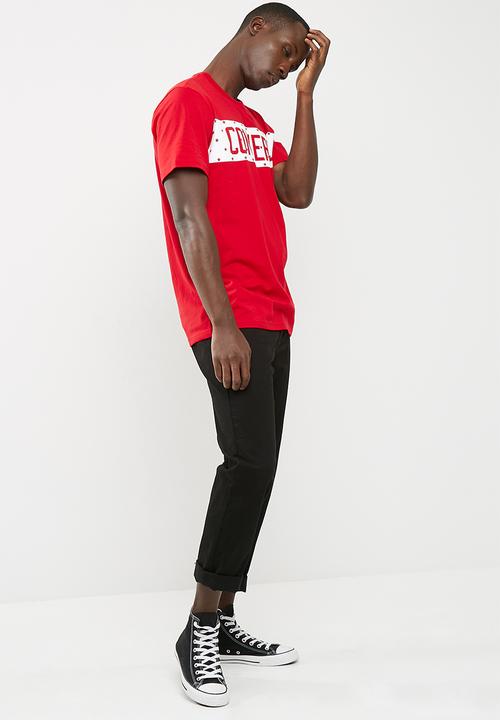 Converse - Star block tee