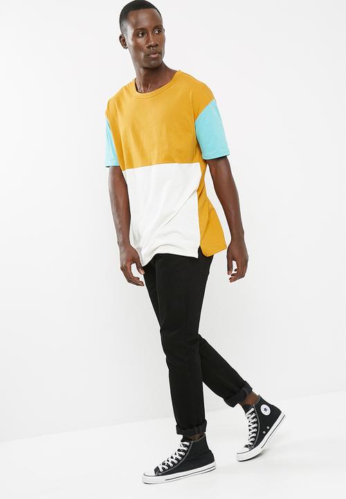 basicthread - Oversized colourblock tee