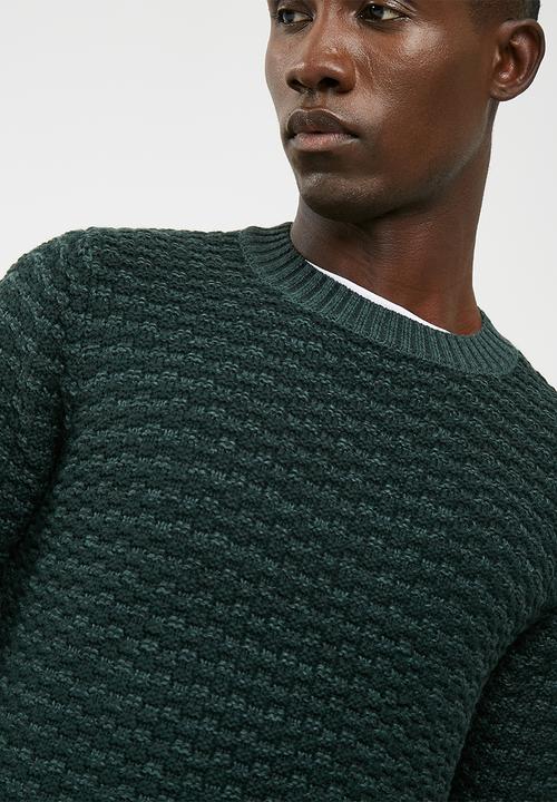 Only & Sons - Doc textured crew knit
