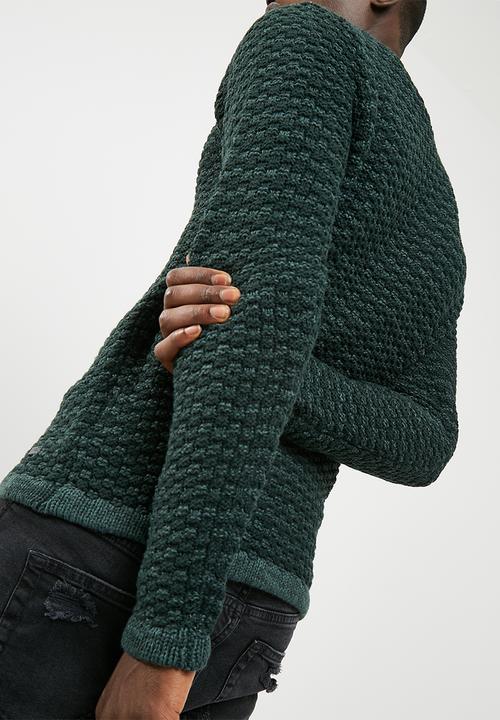 Only & Sons - Doc textured crew knit