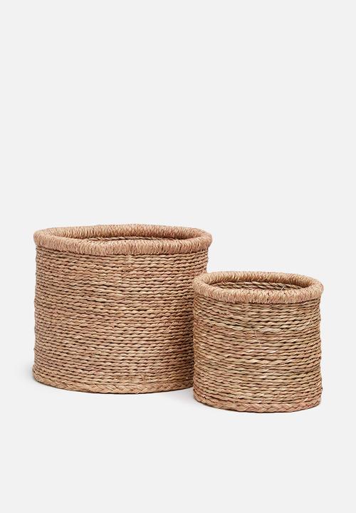 Grey Gardens - All natural basket 