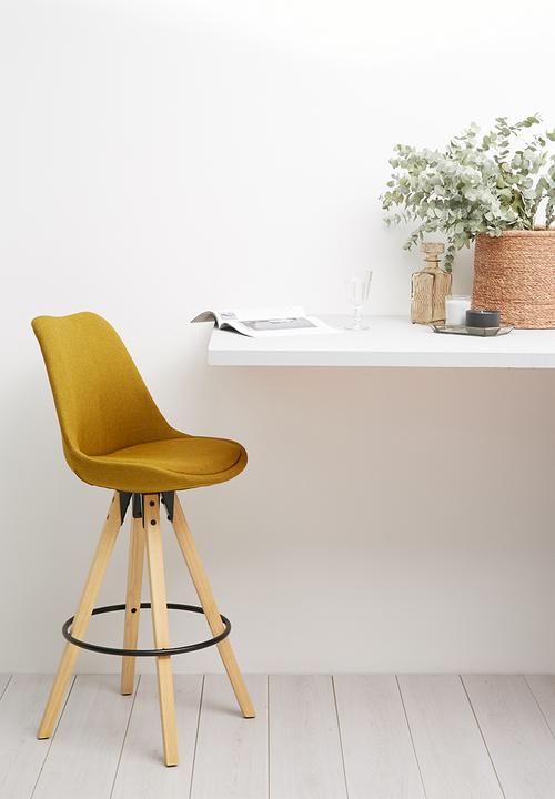 Sixth Floor - Dima upholstered barstool