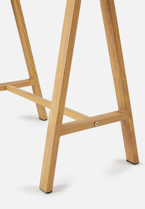 Eleven Past - Glass trestle table