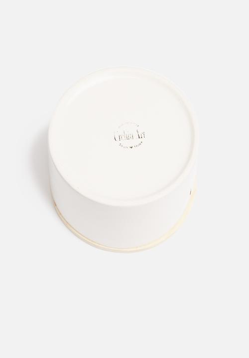 Urchin Art - Cookie jar with wooden lid