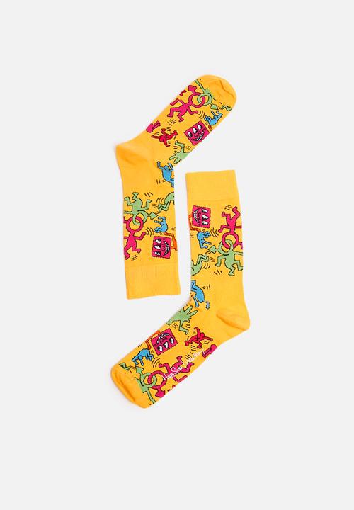 Happy Socks - Keith Haring all over Socks
