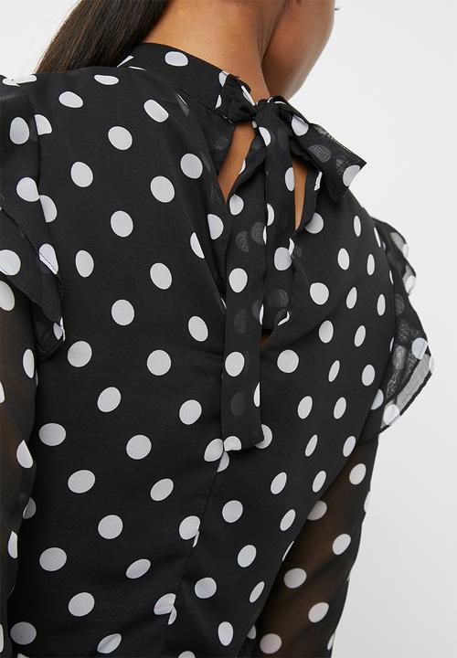 dailyfriday - Chiffon ruffle blouse