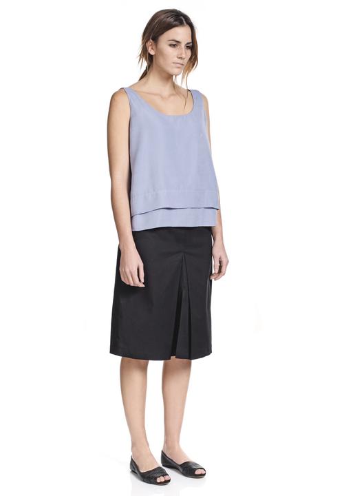 Take Care Spring Line - Double Layer Vest – Sky Blue