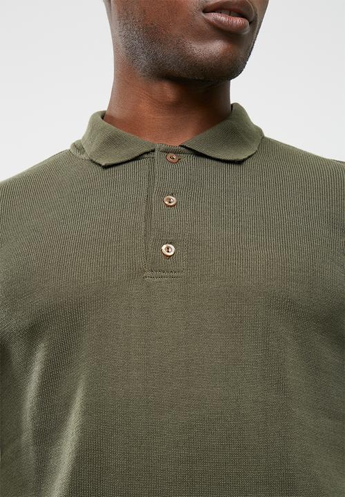 basicthread - Plain polo knit